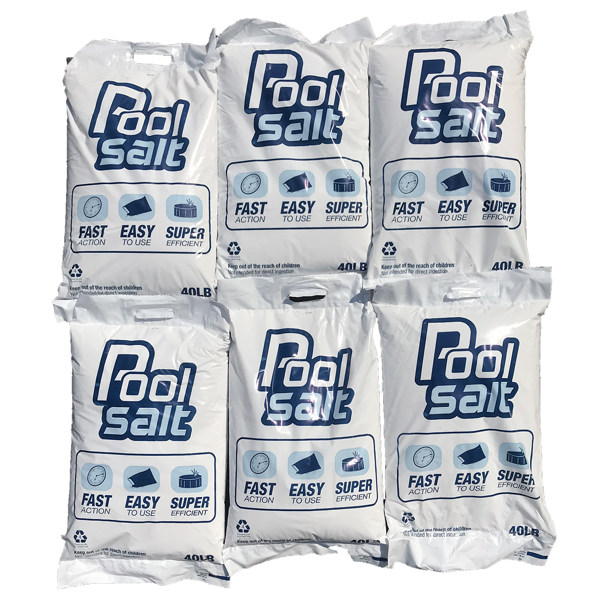 Pool Water Treatment 240LB (6 BAGS) OF 40LB SALT Virginia Beach, Chesapeake, VA